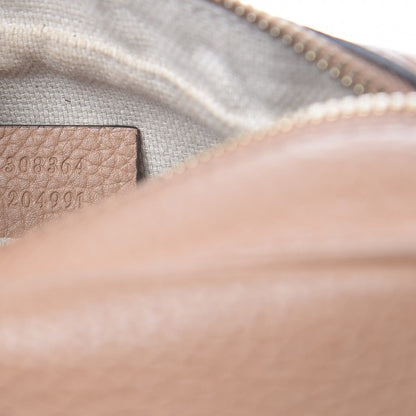 Gucci Pebbled Calfskin Small Soho Disco Bag Rose Beige 7 of 8