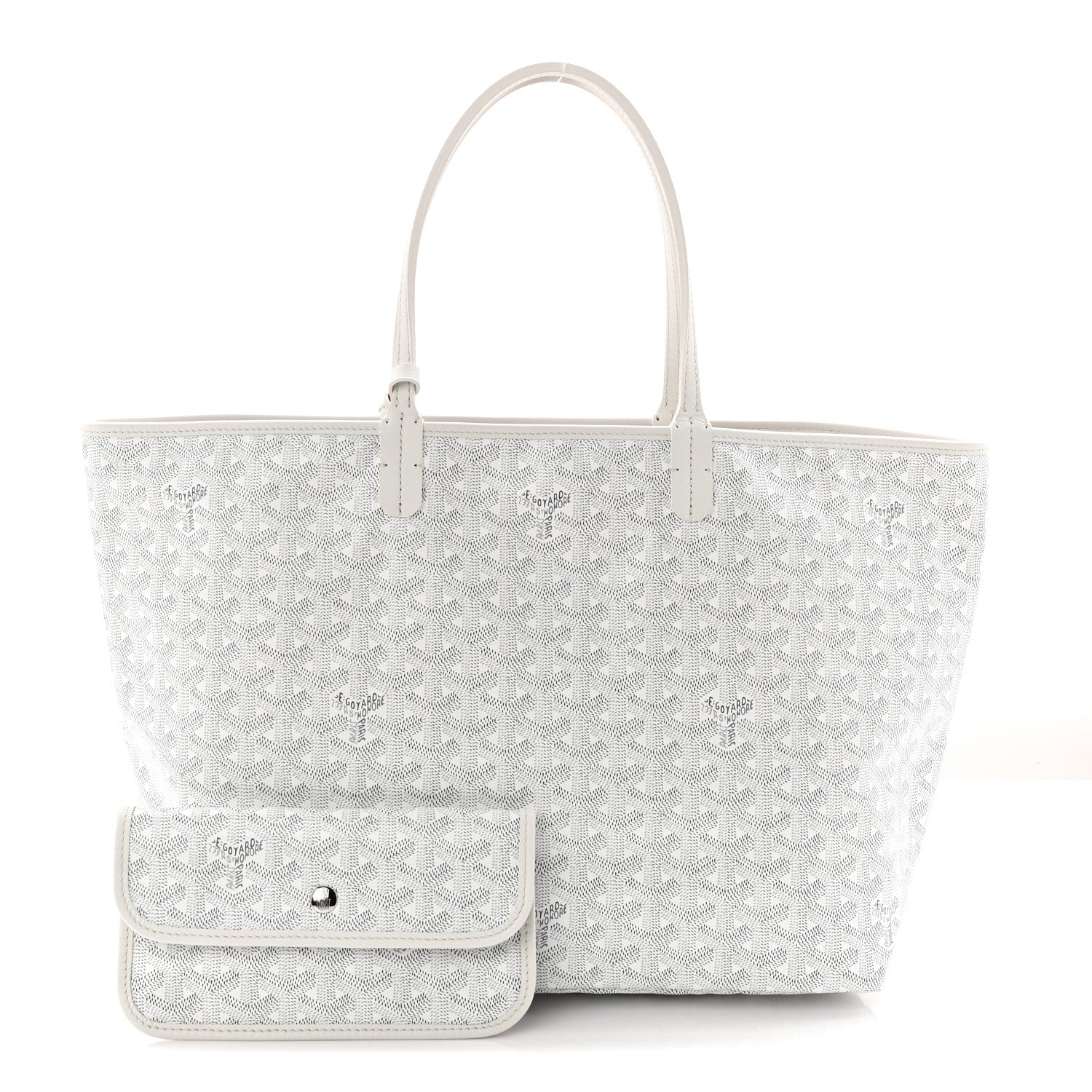 Goyard Goyardine Saint Louis PM White 3 of 11