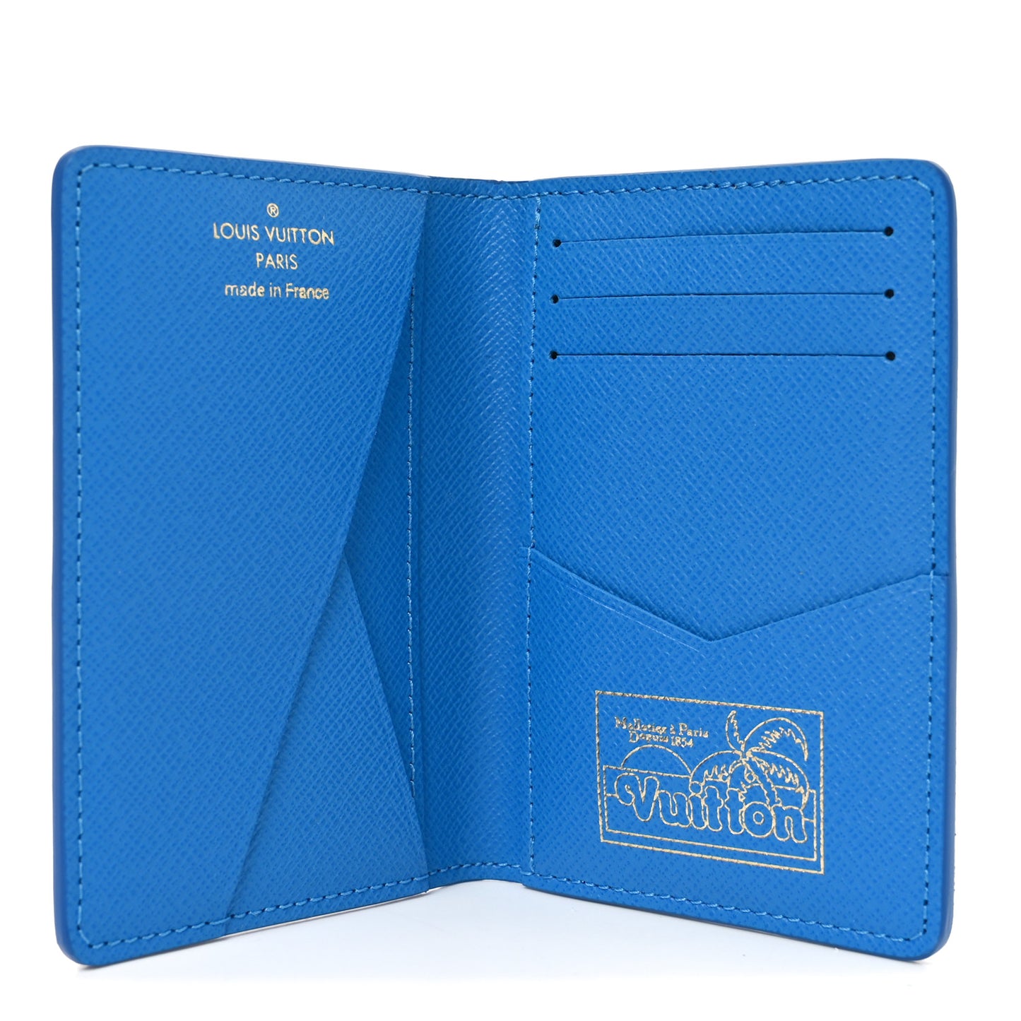 Monogram Surfin' Pocket Organizer NM Blue