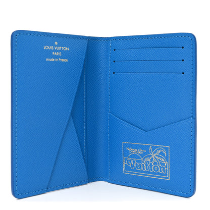Louis Vuitton Monogram Surfin' Pocket Organizer NM Blue 5 of 8