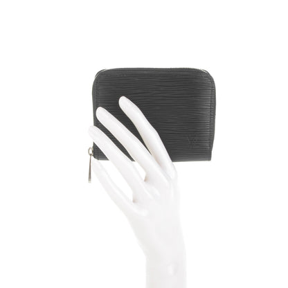 Louis Vuitton Epi Zippy Coin Purse Black 2 of 7