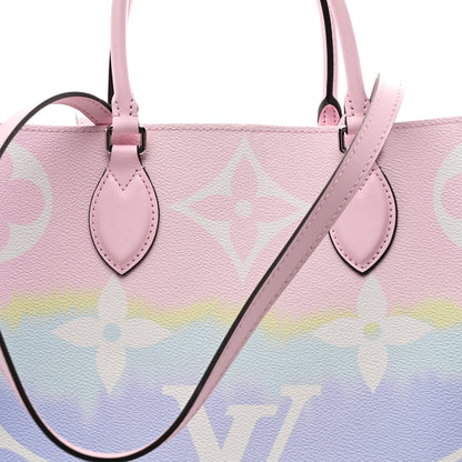 Louis Vuitton Monogram Escale Onthego GM Pastel 7 of 9