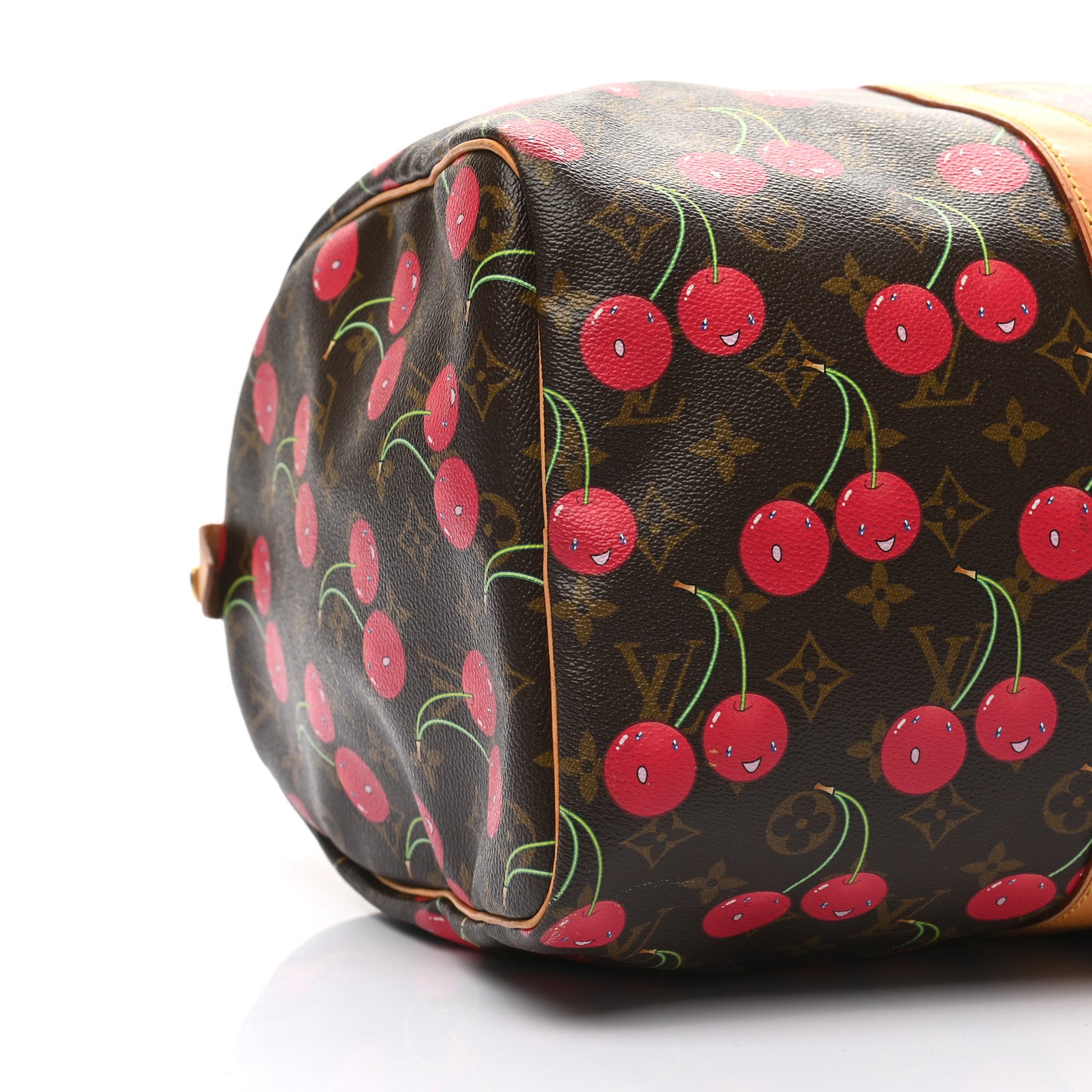Louis Vuitton Monogram Cerises Keepall 45 9 of 15