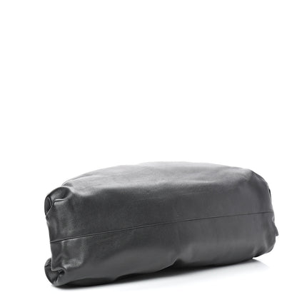 Bottega Veneta Smooth Butter Calf The Pouch Oversized Clutch Black 3 of 10