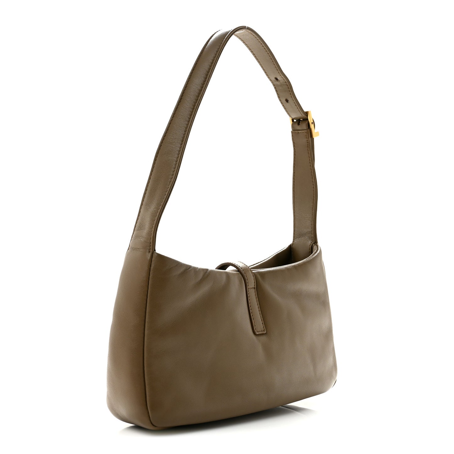 Padded Lambskin Le 5 A 7 Hobo Dark Peanut