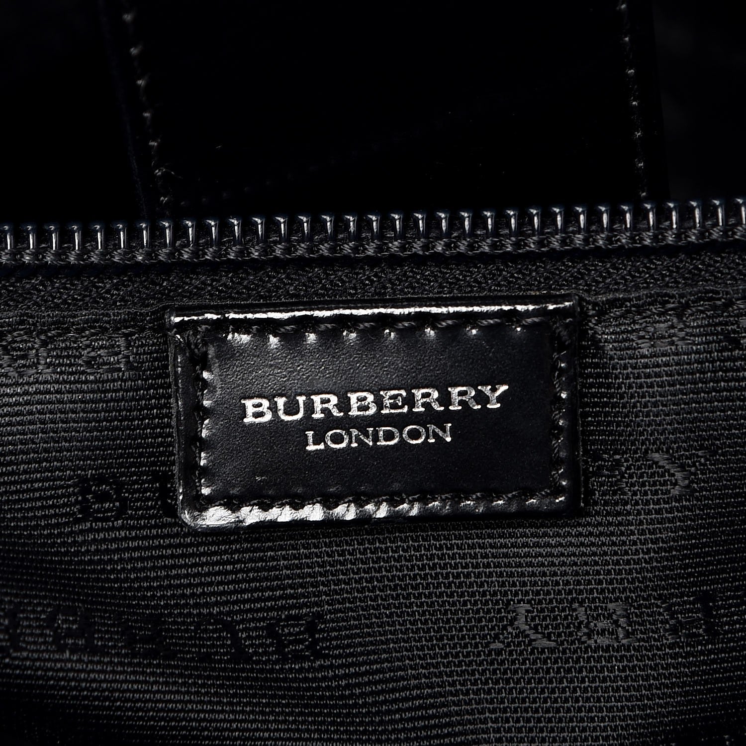 Burberry House Check Large Tote Black 6 of 7