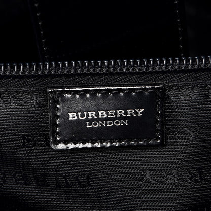 Burberry House Check Large Tote Black 6 of 7