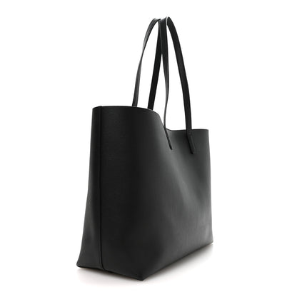 Saint Laurent Calfskin Large Shopping Tote Black 3 of 10