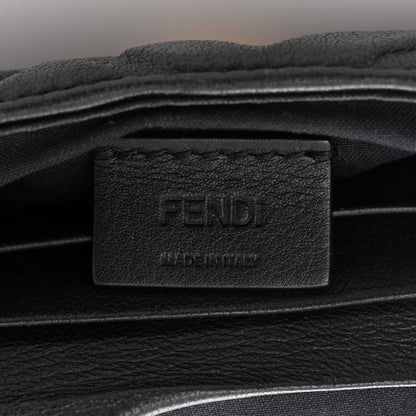 Fendi Nappa FF 1974 Embossed Mini Baguette Black 6 of 11
