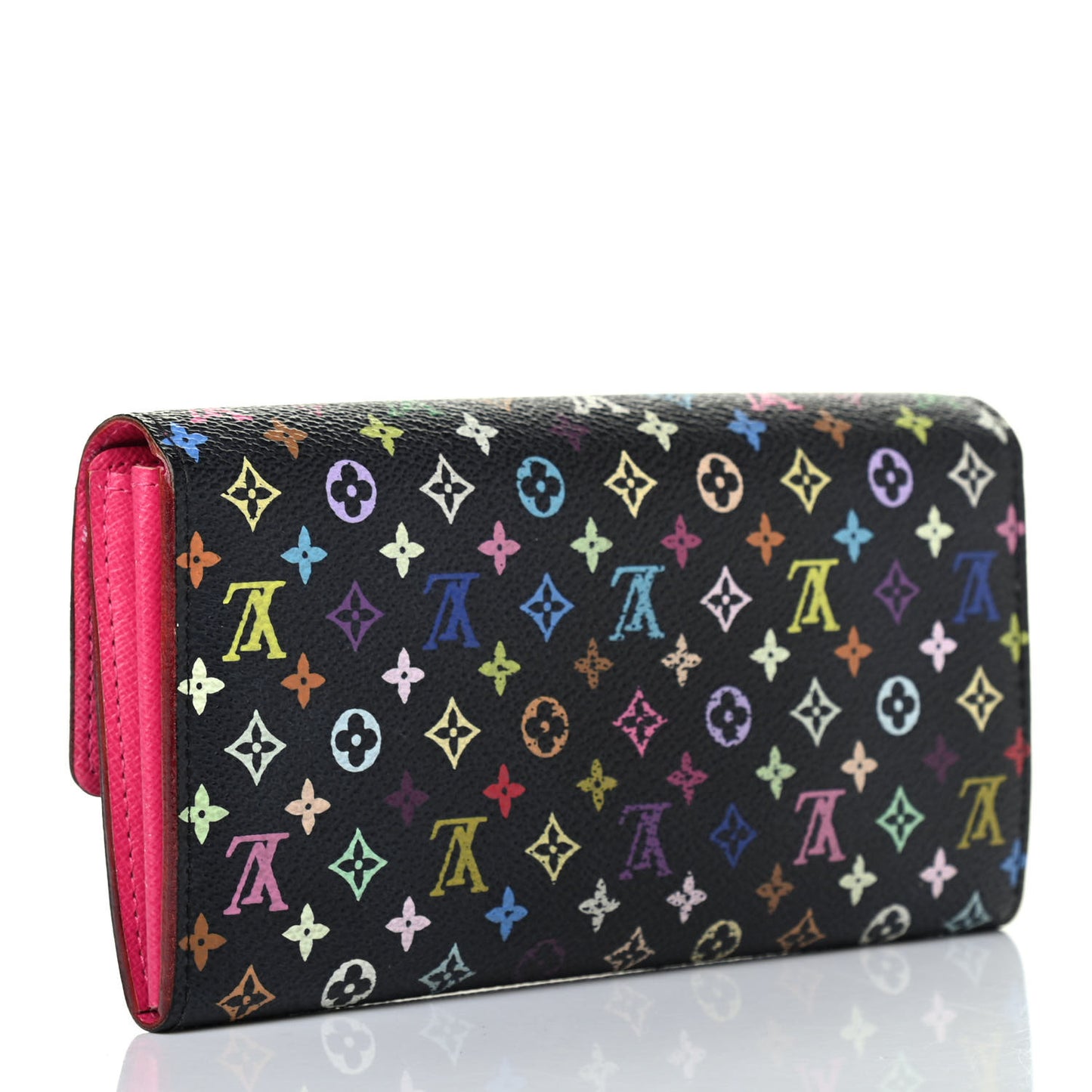 Monogram Multicolor Sarah Wallet Black Grenade