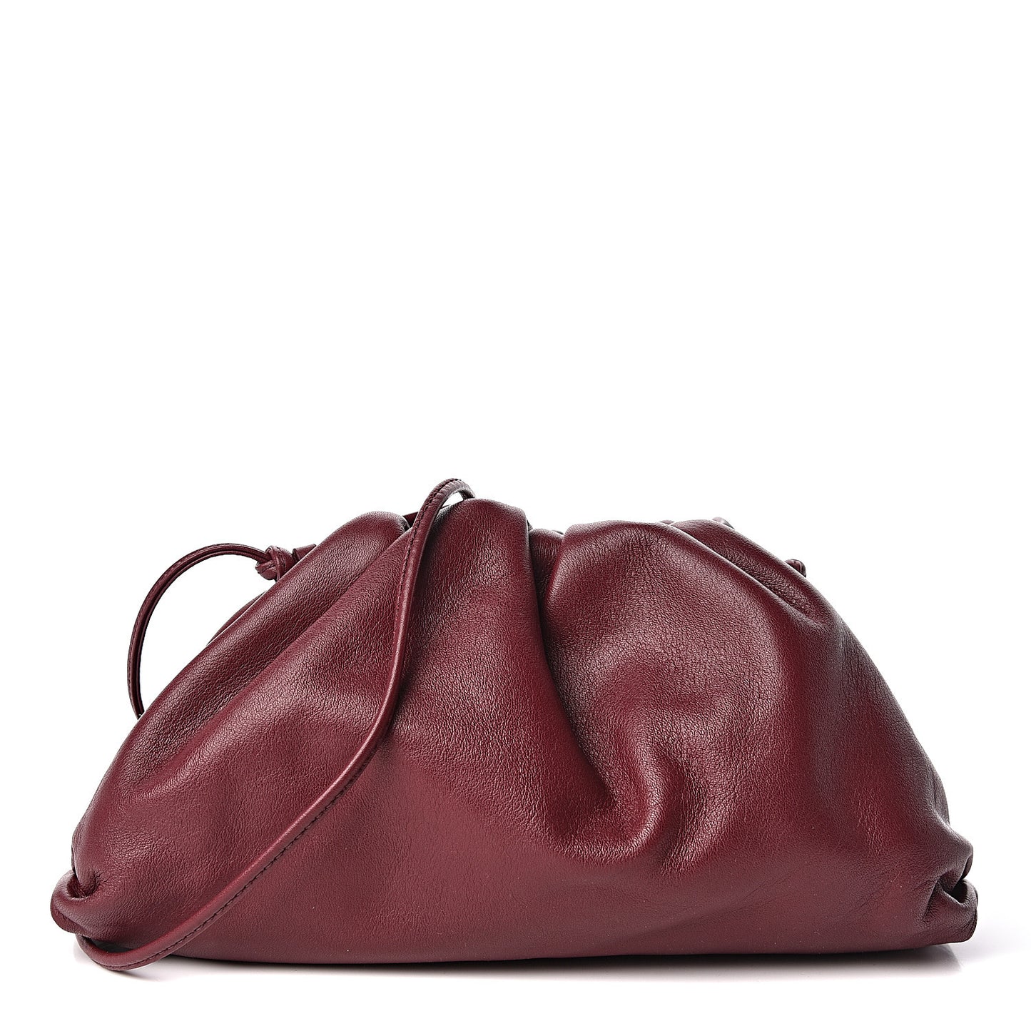 Butter Calfskin The Mini Pouch Bordeaux