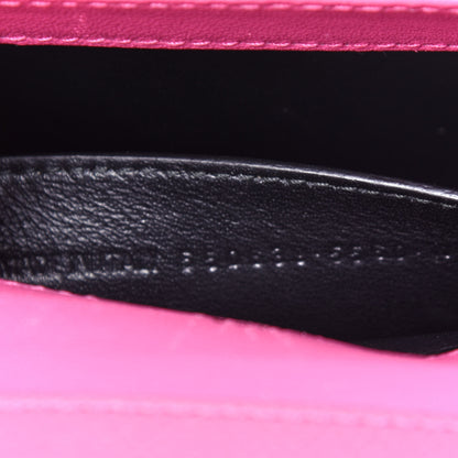 Balenciaga Signature Grained Calfskin Logo Print Ville Day Bag XS Rose Bubblegum Black 7 of 12