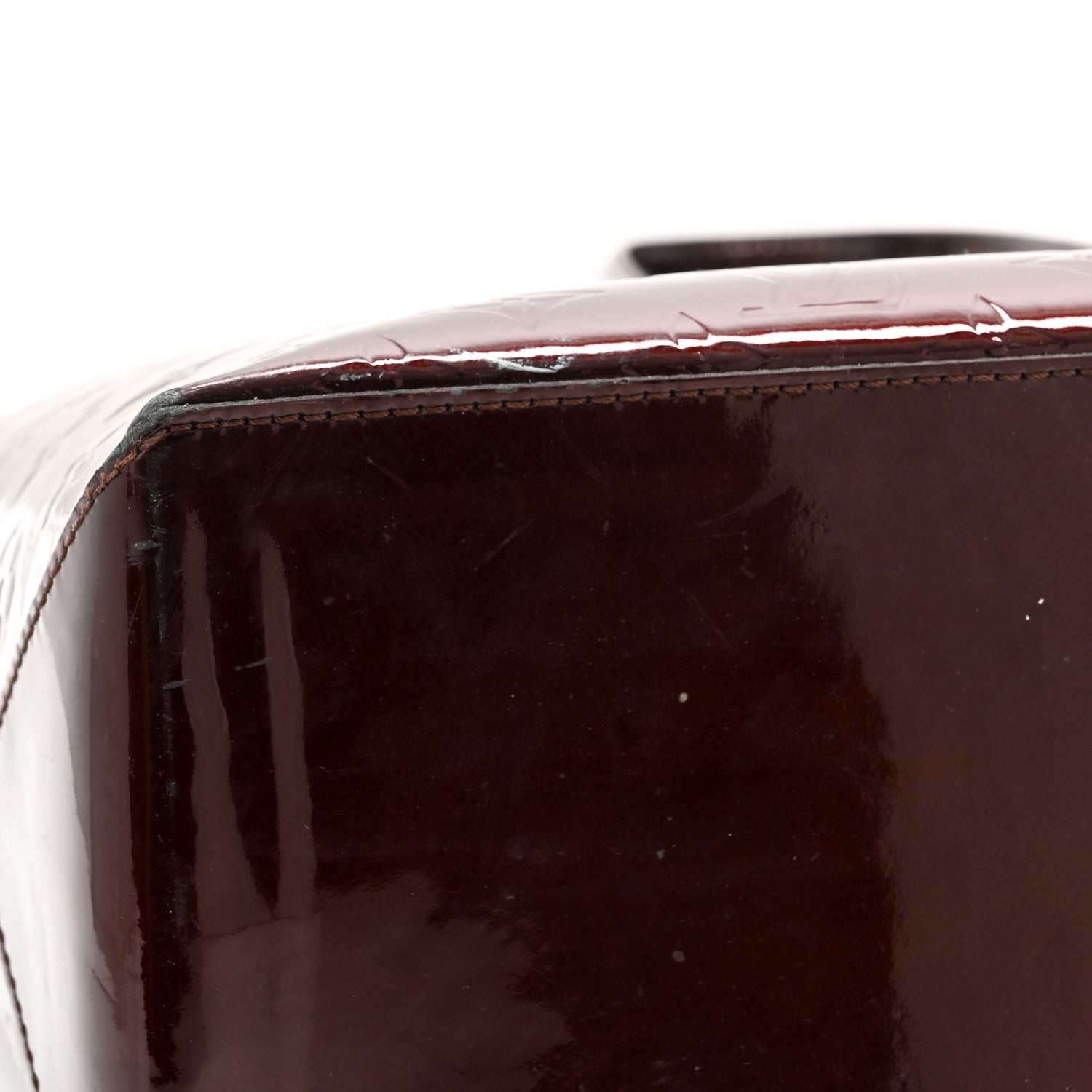 Louis Vuitton Vernis Wilshire GM Amarante 12 of 13