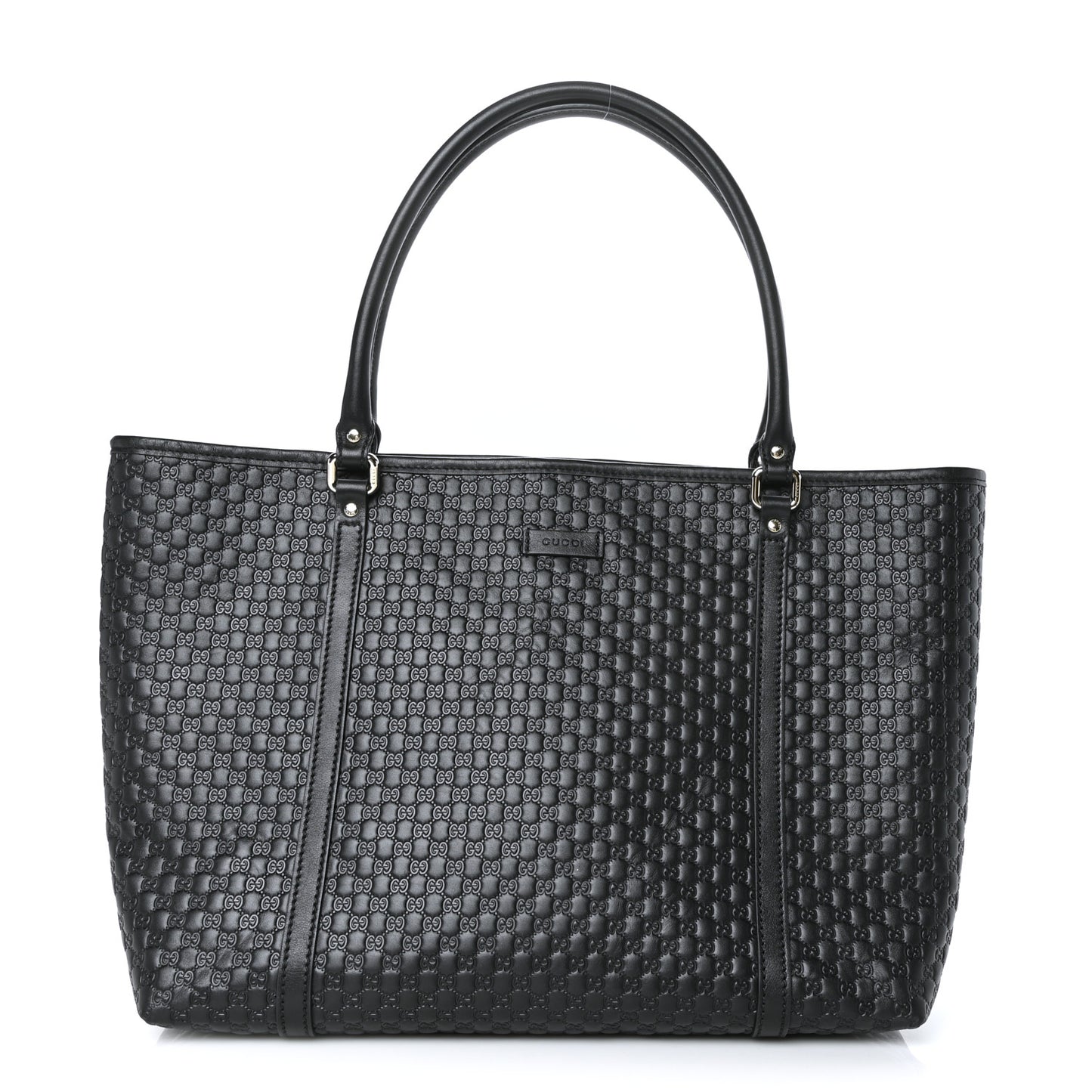 Microguccissima Medium Joy Tote Black