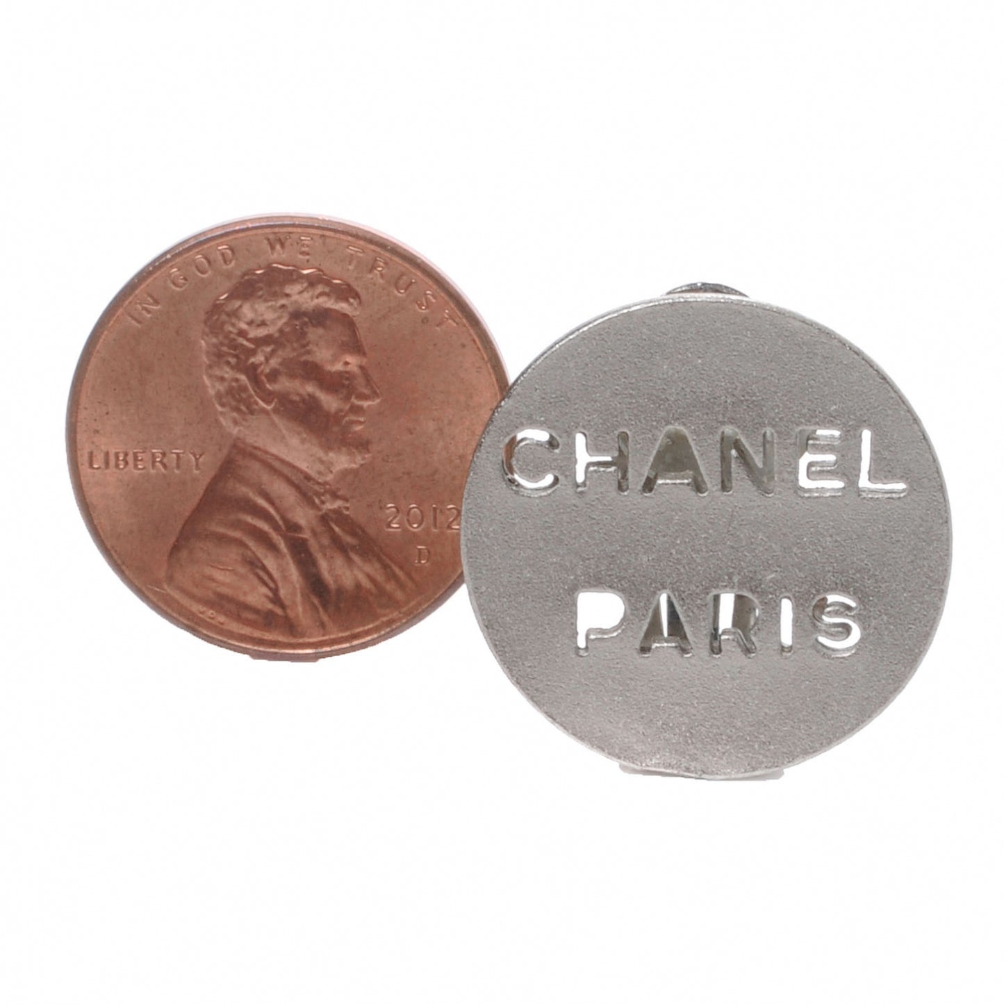 PARIS Clip On Earrings Matte Silver