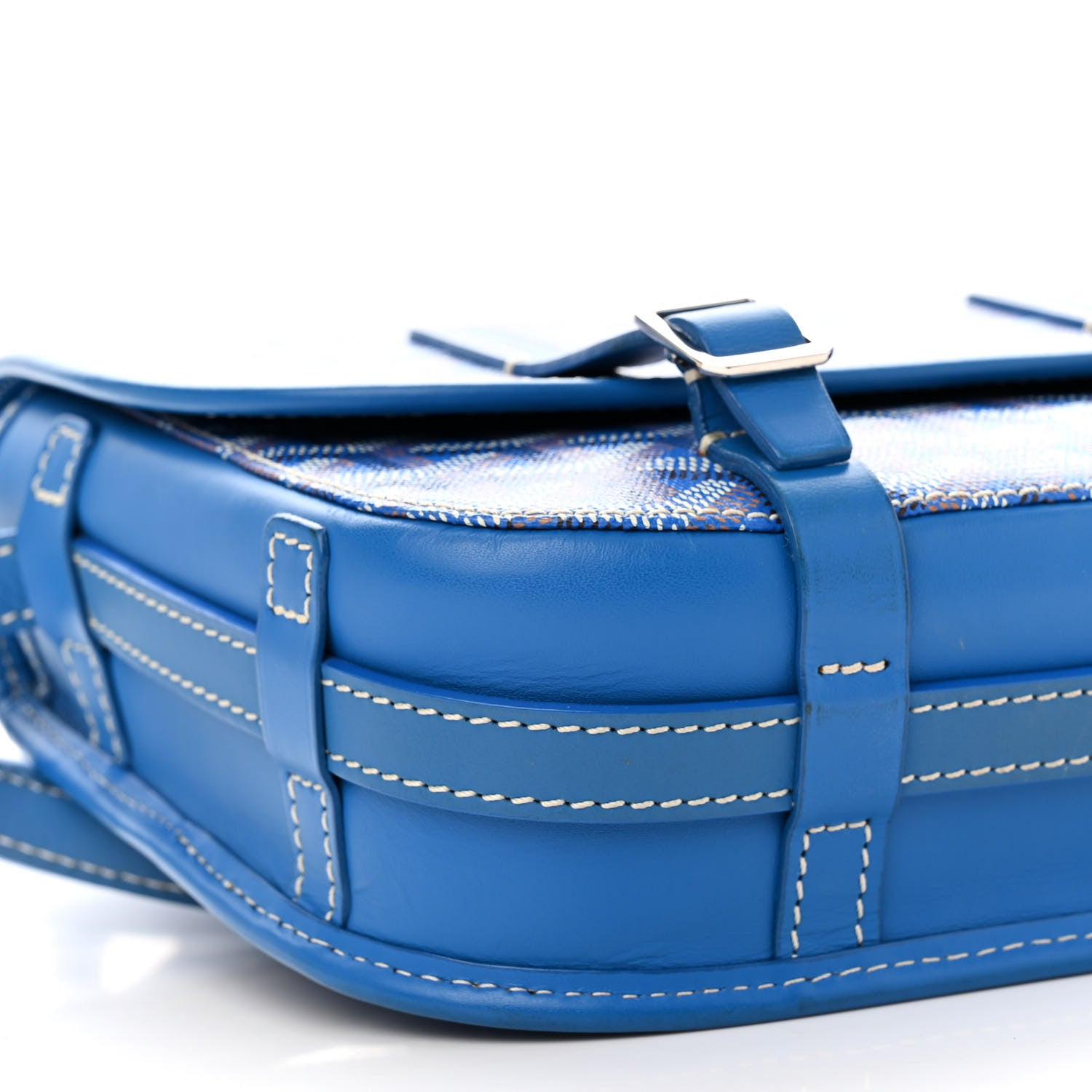 Goyard Goyardine Belvedere PM Messenger Bag Sky Blue 8 of 15