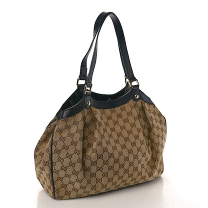 Gucci Monogram Shoulder Bag Dark Brown 3 of 12
