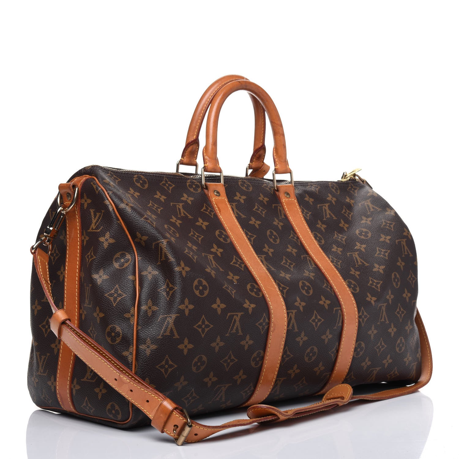 Louis Vuitton Monogram Keepall Bandouliere 45 2 of 37
