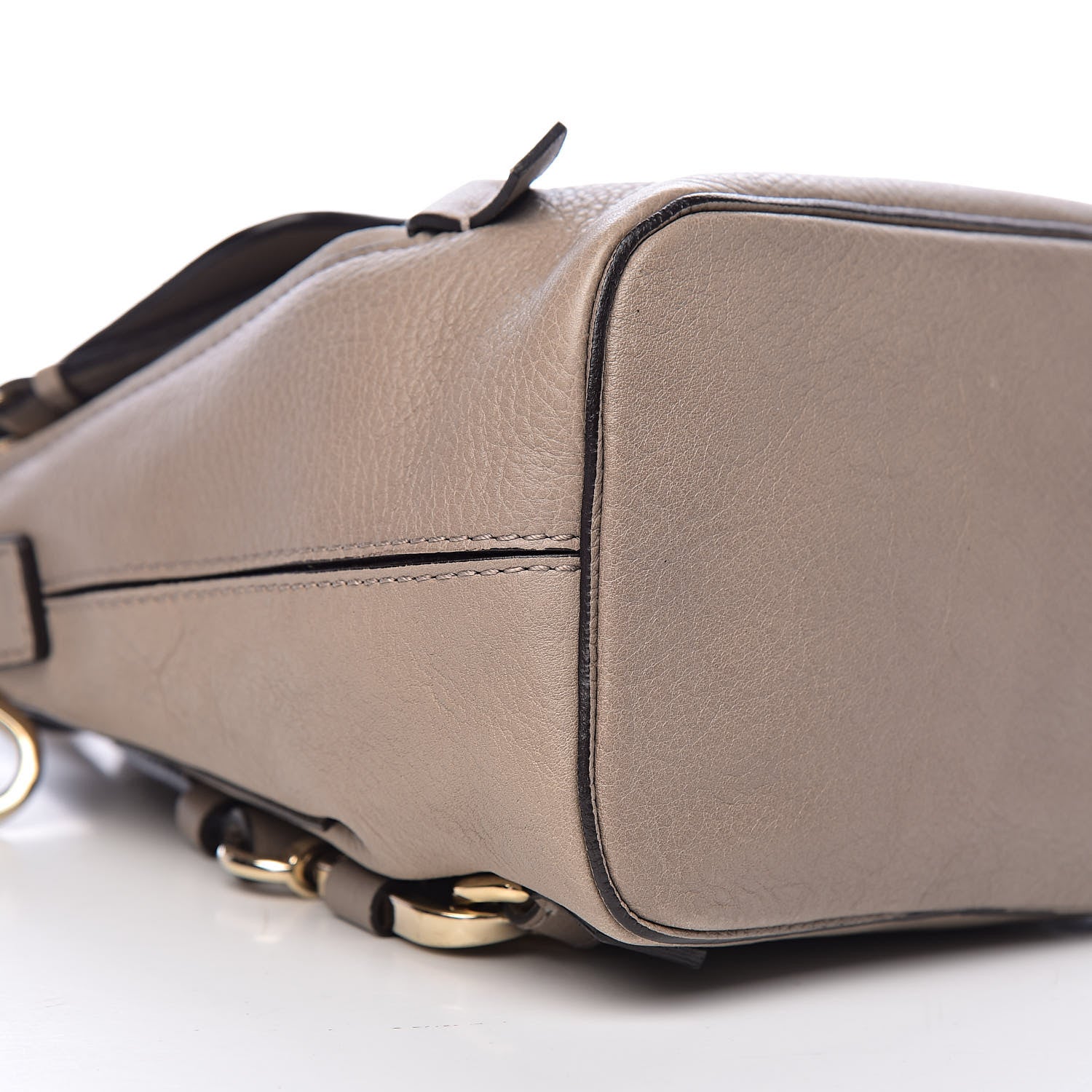 Chloe Suede Calfskin Mini Faye Backpack Motty Grey 10 of 12
