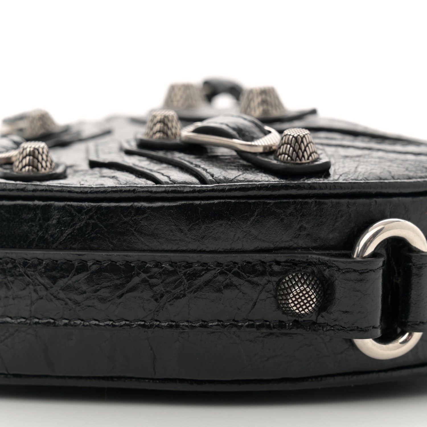 Balenciaga Agneau Arena Mini Le Cagole Heart Bag Black 10 of 10