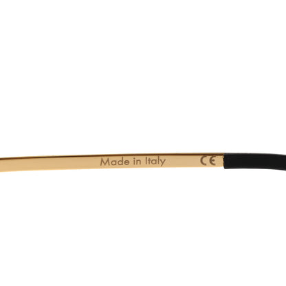 Louis Vuitton Monogram Grease Sunglasses Z1366E Gold 7 of 9