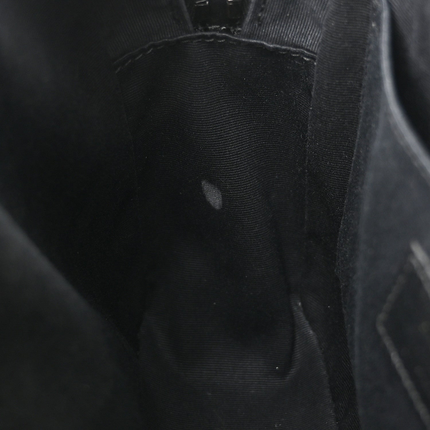 Saint Laurent Calfskin Matelasse Monogram Monochrome Lou Camera Bag Black 14 of 15