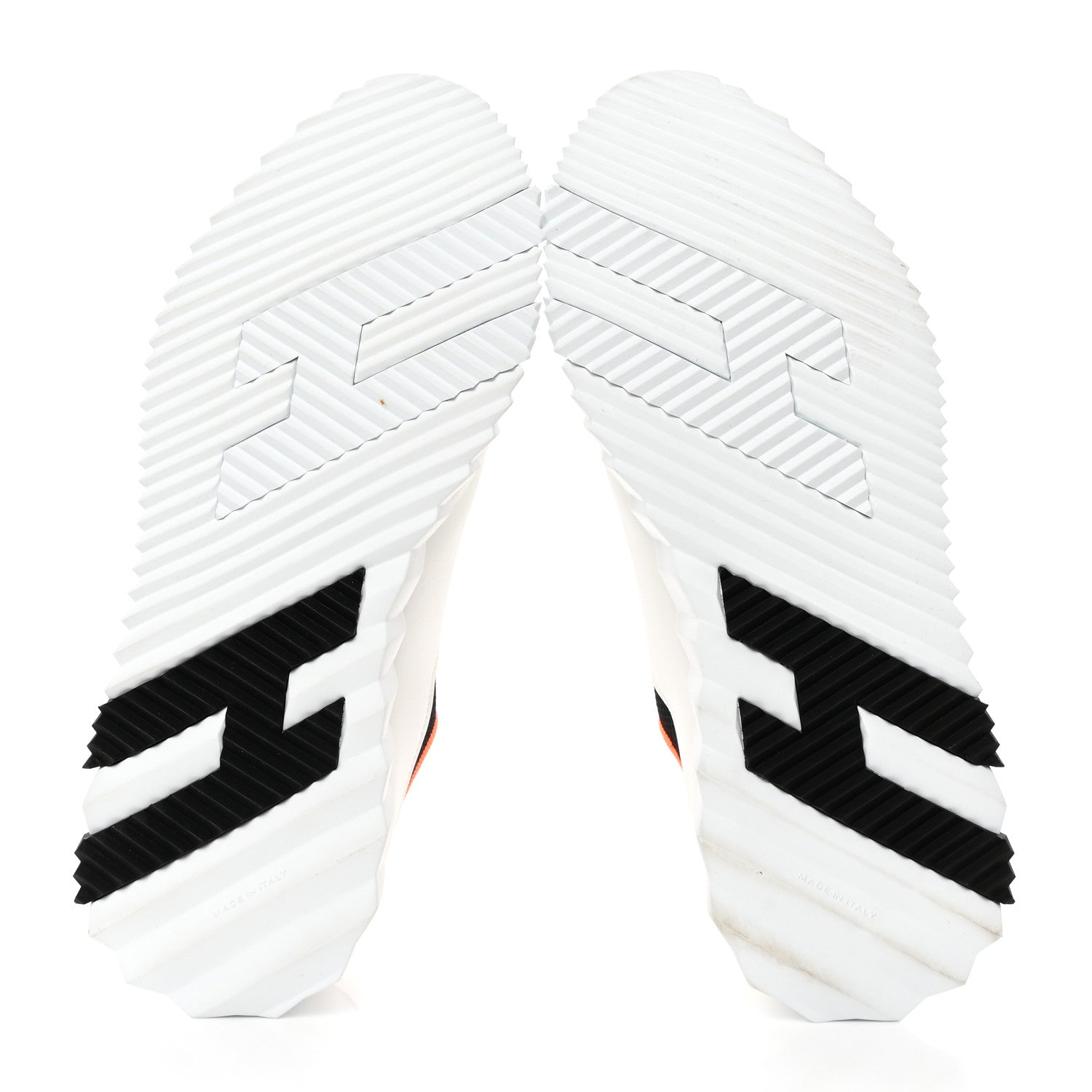 Hermes Knit Calfskin Mens Depart Sneakers 41 Black White 5 of 8