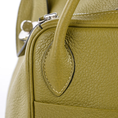 Hermes Taurillon Clemence Lindy 30 Vert Chartreuse 14 of 19