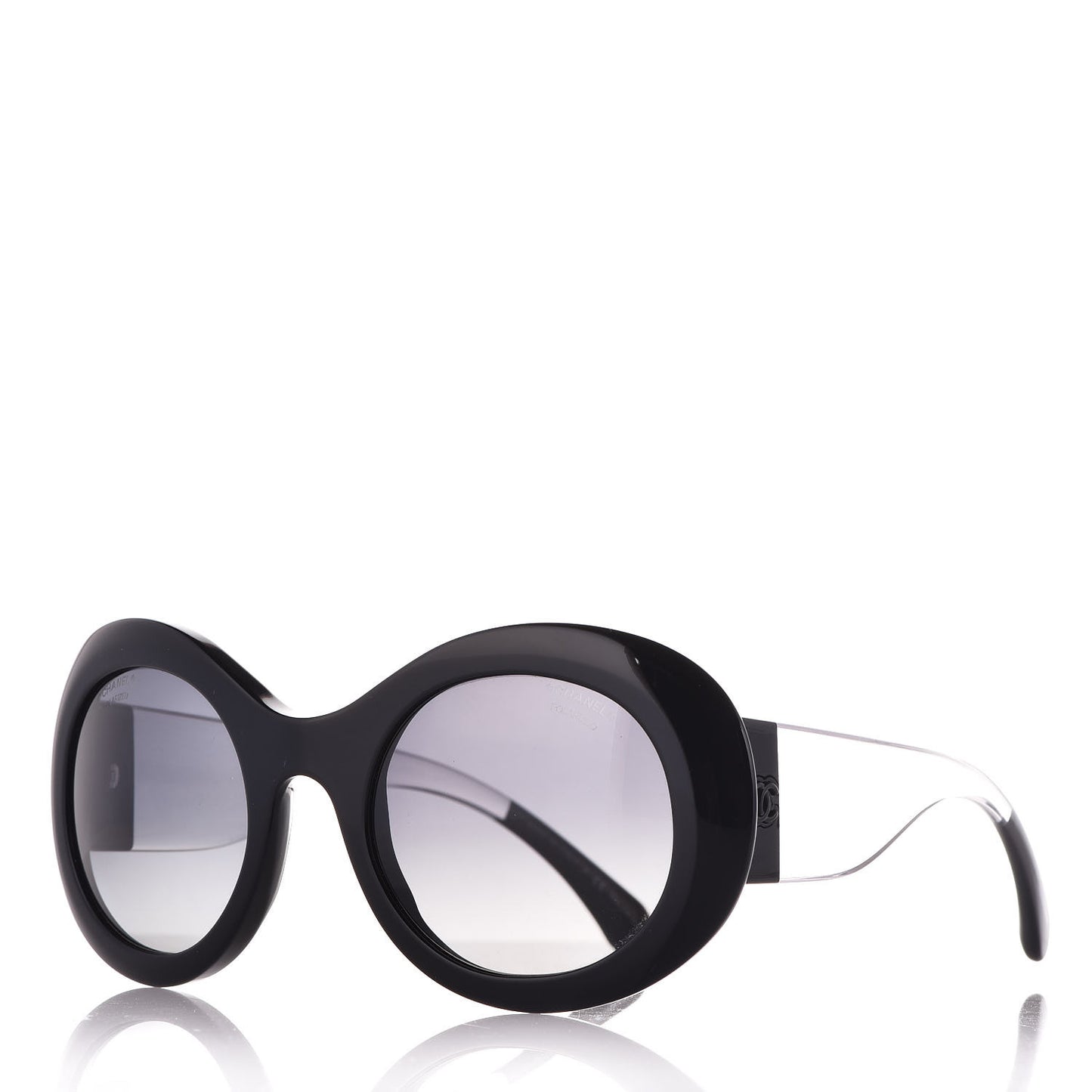 Signature Oval Polarized Sunglasses 5265 Black