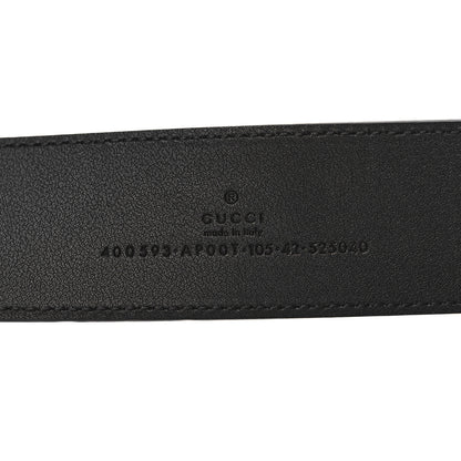 Gucci Calfskin Double G 40mm Belt 105 42 Black 5 of 6