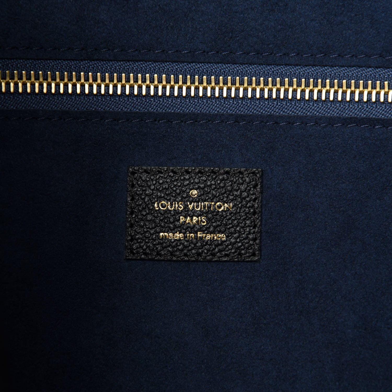 Louis Vuitton Empreinte Monogram Giant Neverfull MM Black 8 of 10