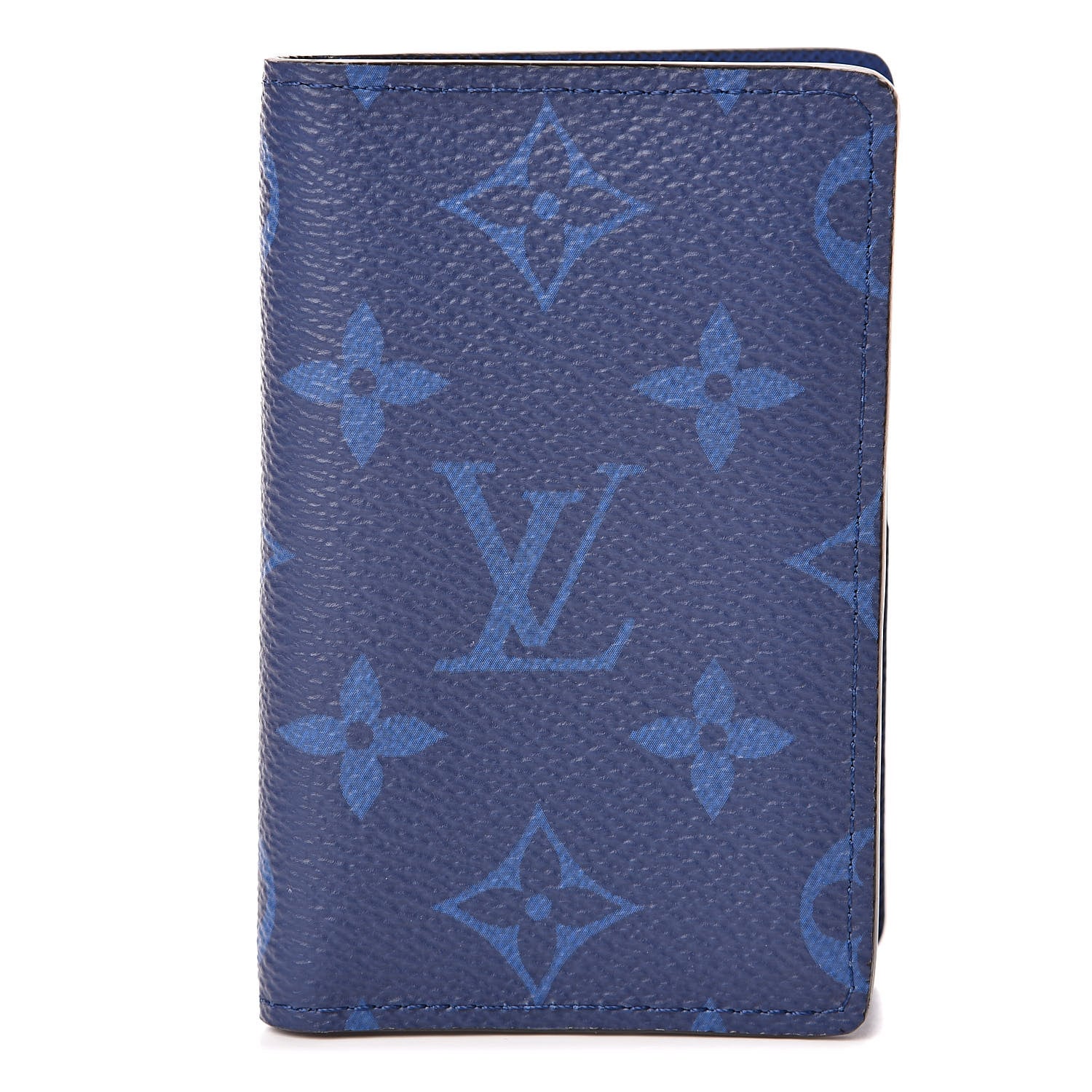 Louis Vuitton Monogram Taiga Pocket Organizer Cobalt 1 of 8