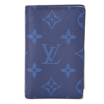 Louis Vuitton Monogram Taiga Pocket Organizer Cobalt 1 of 8