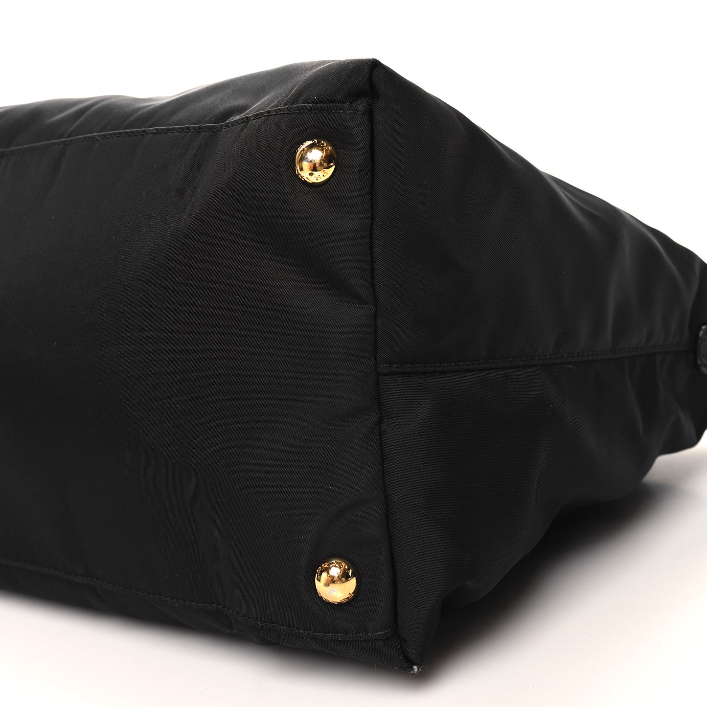 Tessuto Nylon Saffiano Tote Black