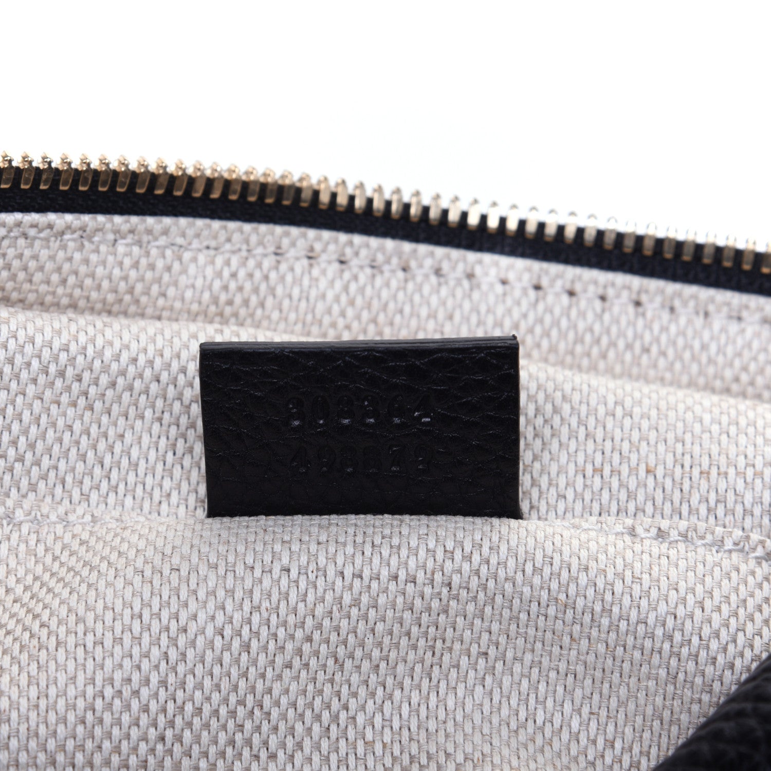 Gucci Pebbled Calfskin Small Soho Disco Bag Black 9 of 11