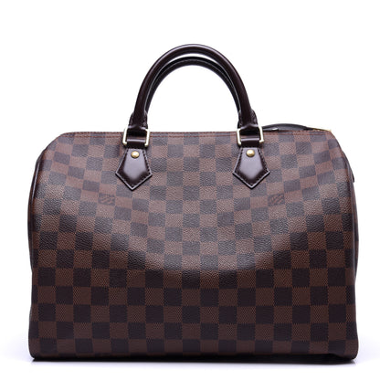 Louis Vuitton Damier Ebene Speedy 30 1 of 10