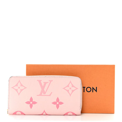 Louis Vuitton Empreinte Monogram Giant By The Pool Zippy Wallet Bouton De Rose 10 of 10