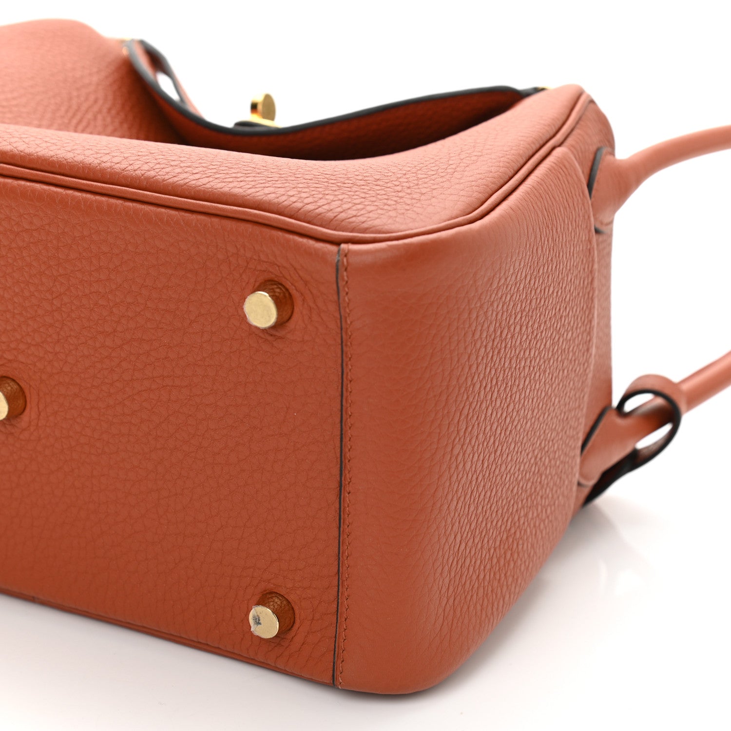 Hermes Taurillon Clemence Lindy 26 Cuivre 9 of 9