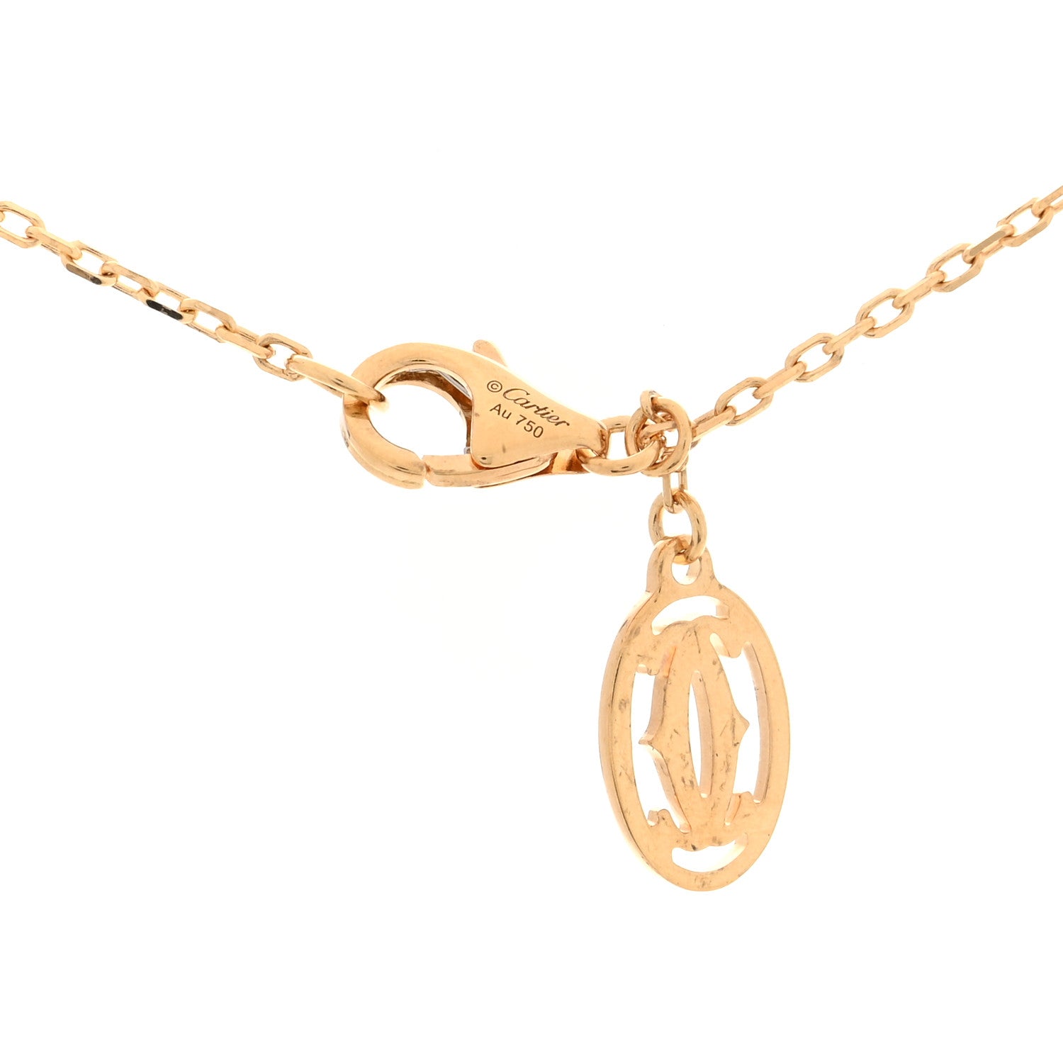 Cartier 18K Yellow Gold Chain Necklace 4 of 4