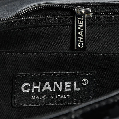 Chanel Vinyl In the Business Flap Black 7 of 8
