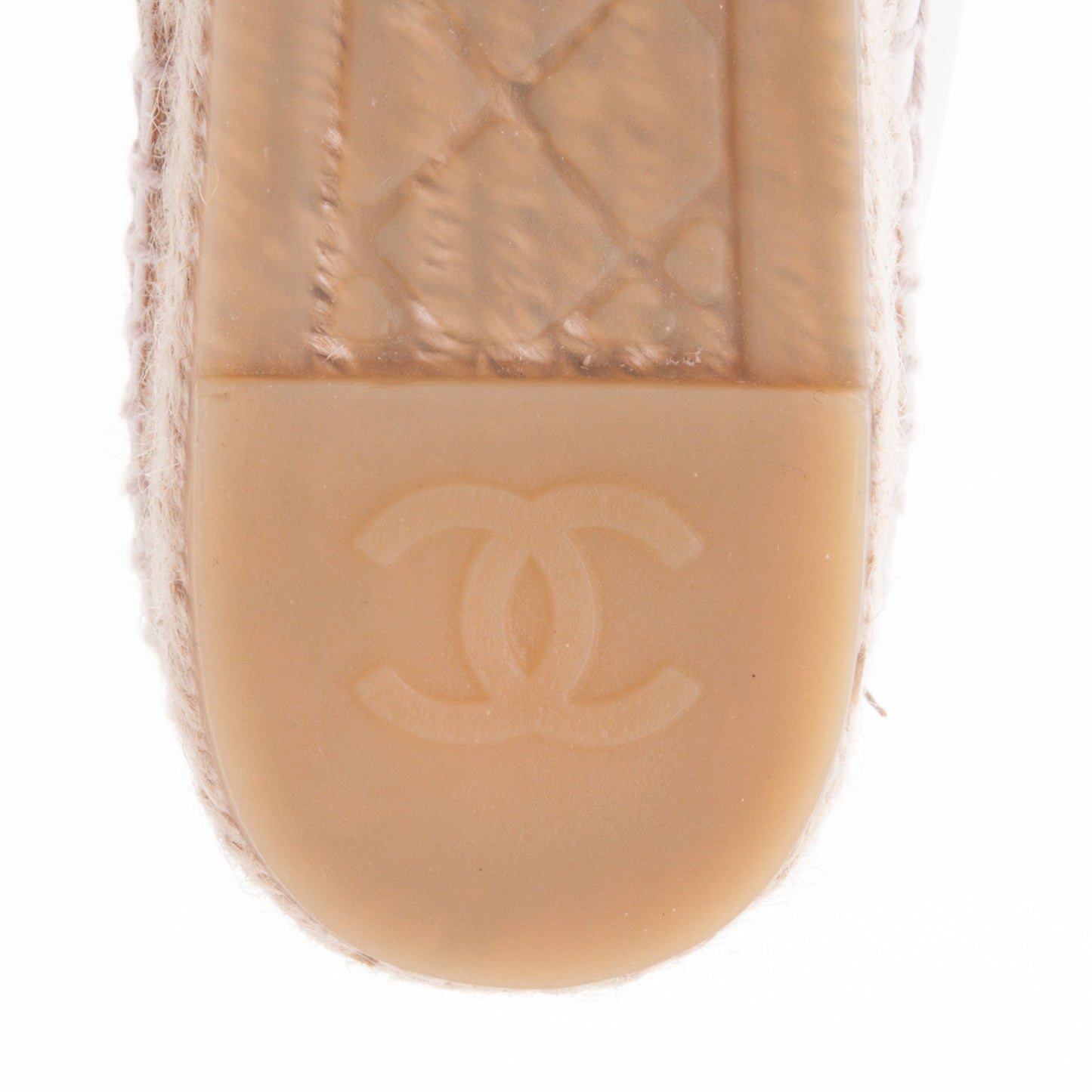 Lambskin Espadrilles White Black 38