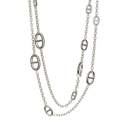 Hermes Sterling Silver Farandole Necklace 160 1 of 6