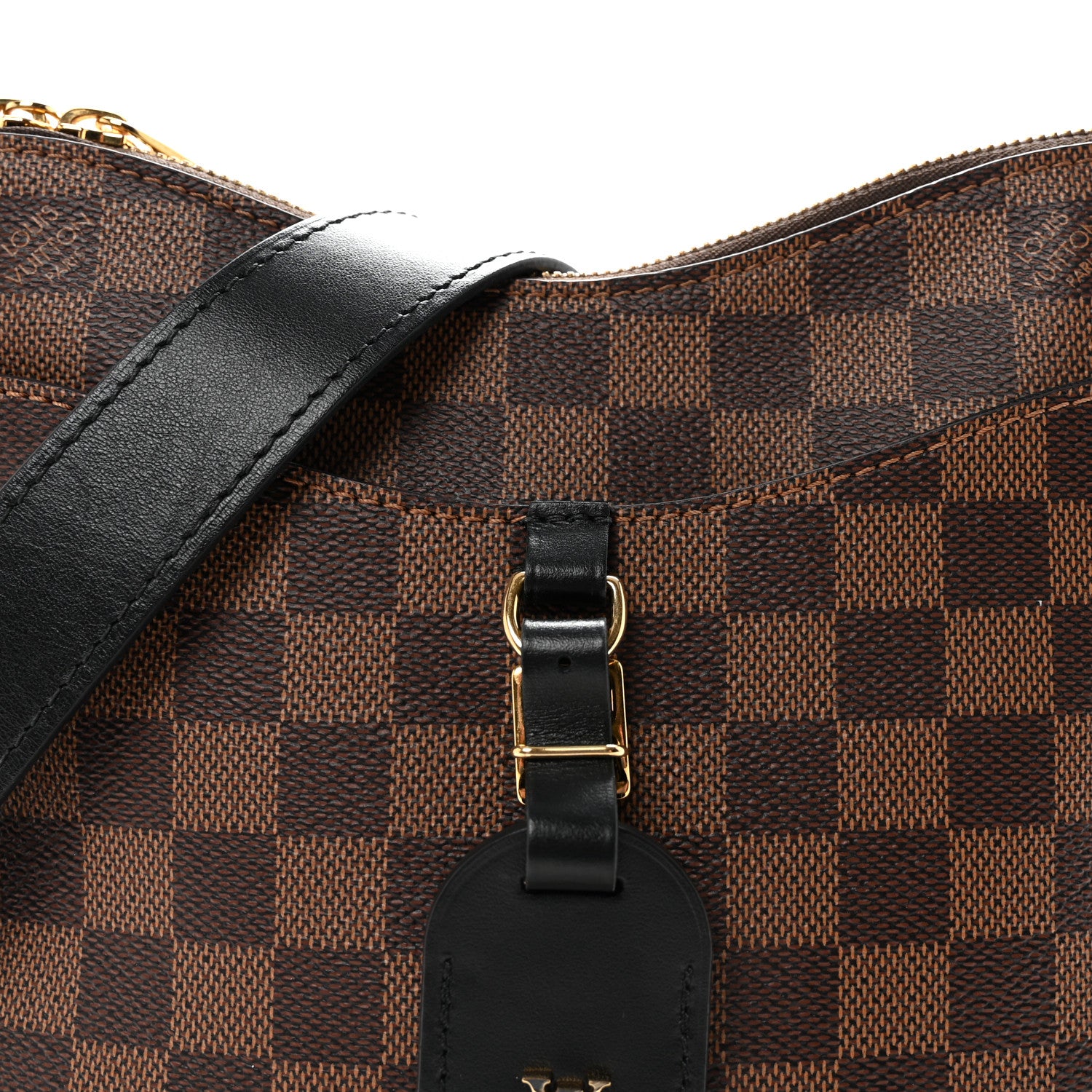 Louis Vuitton Damier Ebene Odeon PM Black 7 of 10