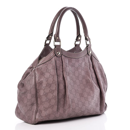 Gucci Guccissima Signature Medium Sukey Tote New Mauve 3 of 7