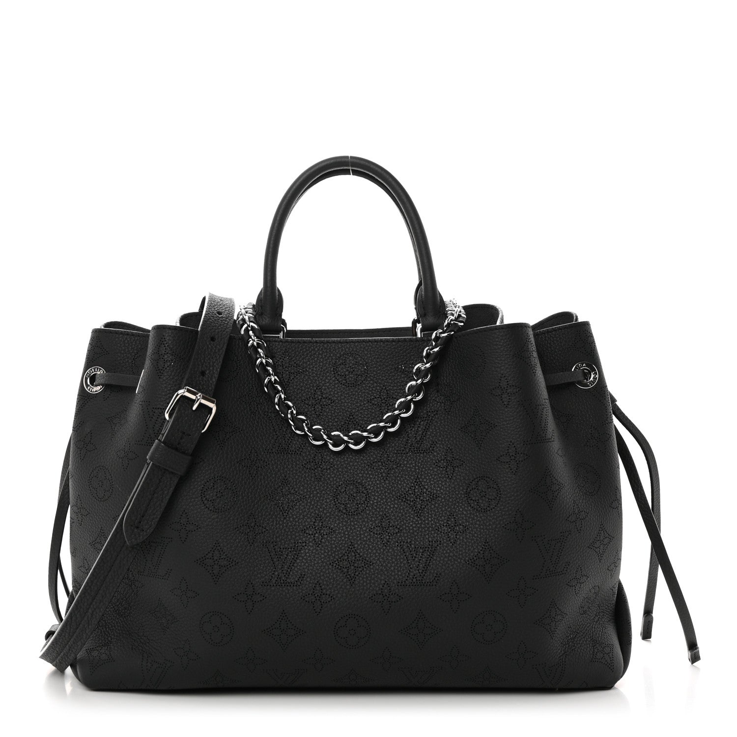 Louis Vuitton LOUIS VUITTON Mahina Bella Tote Black 1 of 9