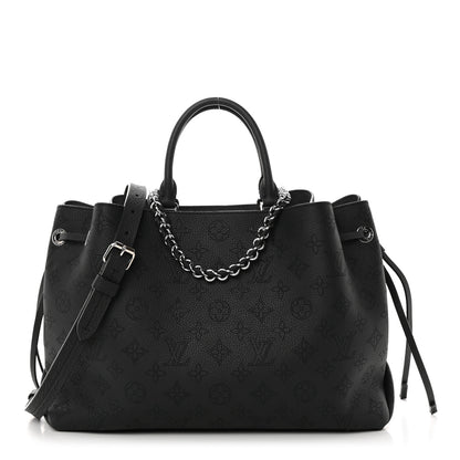 Louis Vuitton LOUIS VUITTON Mahina Bella Tote Black 1 of 9