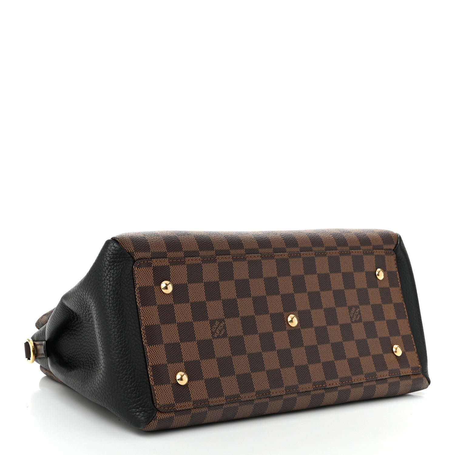 Louis Vuitton Cuir Taurillon Damier Ebene Normandy Black 4 of 11