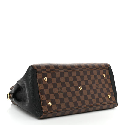 Louis Vuitton Cuir Taurillon Damier Ebene Normandy Black 4 of 11