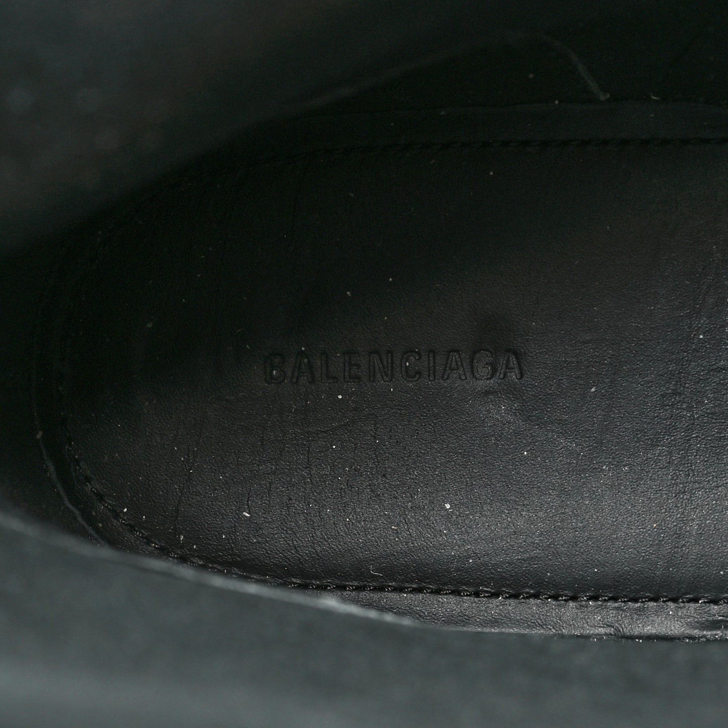 Calfskin Strike 20mm Lace Up Boots 40 Black