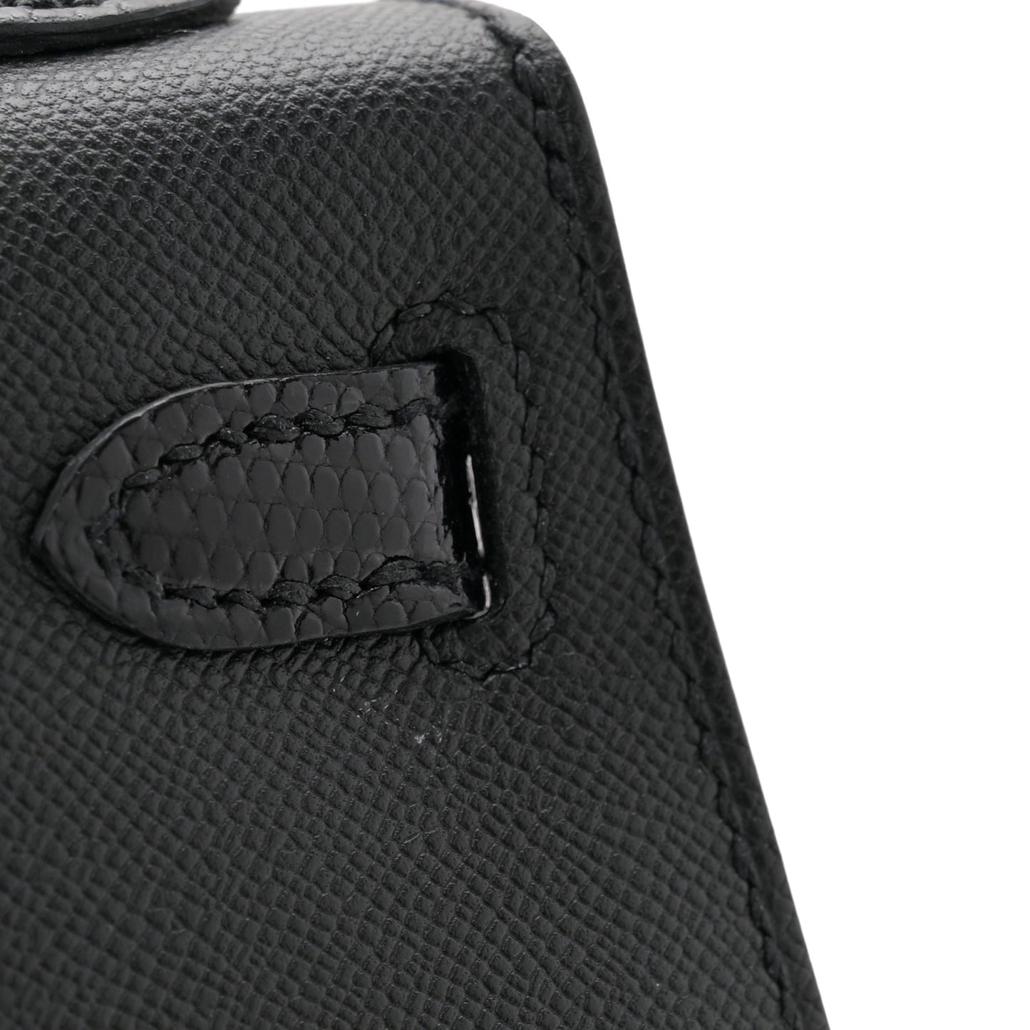 Madame Calfskin Lizard Mini Kelly Sellier Touch 20 Black